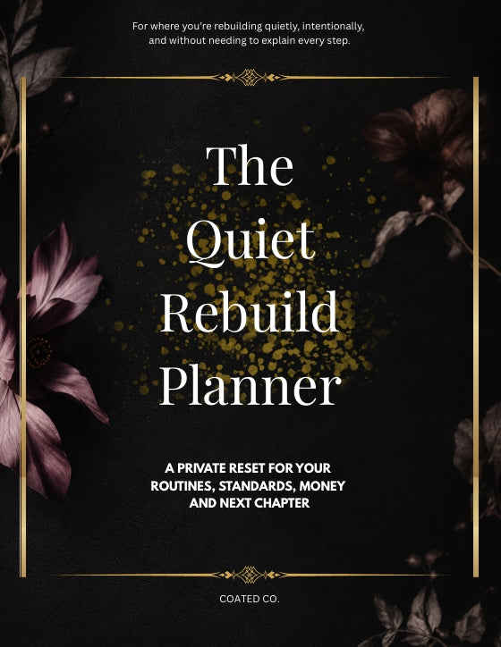 The Quiet Rebuild Planner